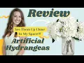 Artificial Hydrangeas from Amazon Good Deal YES
