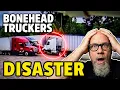 Wrecks In Truck Stops Bonehead Truckers