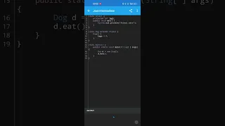 Inheritance of Dog class From Animal class Java Program