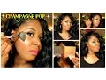 BECCA x Jaclyn Hill CHAMPAGNE POP I m In LOVE Review Demo on Dark Skin