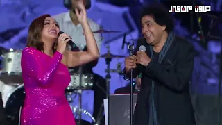 محمد منير و الفنانة أنغام   دويتو أنا بعشق البحر   حفل تكريم الموسيقار هاني شنودة دندنها