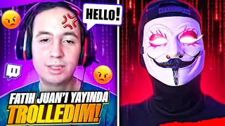 FATİH JUAN'I YAYINDA HİLEYLE TROLLEDİM! (CS 2)