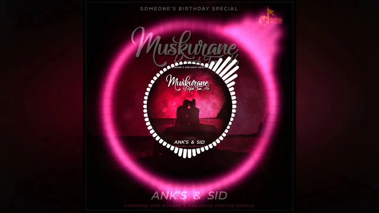 Muskurane Ki Wajah Tum Ho - DJ Anks & DJ Sid(www.SoundsMarathi.com)