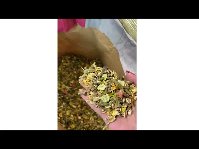 Cuni Muesli mangime per conigli con granuli e fibre - 15 kg 