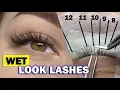 Download Lagu WET LOOK LASH / How to create a wispy eyelash extensions / Hybrid Set