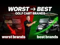 Top 10 Best Golf Cart Brands Ranked Best To Worst 2026