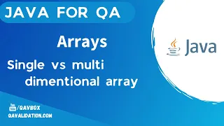 Java Arrays - Single multi dimensional array