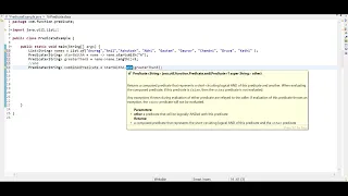 A Quick Peek At Java Predicate Functional Interface