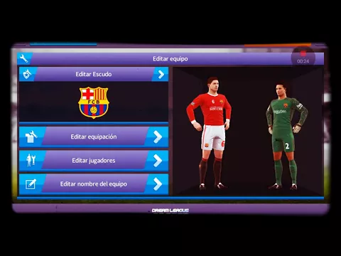 Download MP3 Uniforme del Barcelona para Dream League Soccer