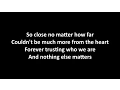 Deep Purple \u0026 Kiss - Nothing Else Matters with lyrics
