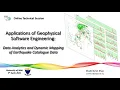 Geophysical Software Engineering Data Analytics Dynamic Mapping of Eart uake Catalogue Data-Q A