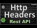 What is Http Headers Request Headers Respons Headers Rest Api Headers Headers