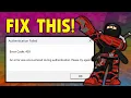 How to Fix Roblox Authentication Failed Error 403