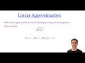 Math Calculus Linear Approximation Square Root Function Calculus Tricks