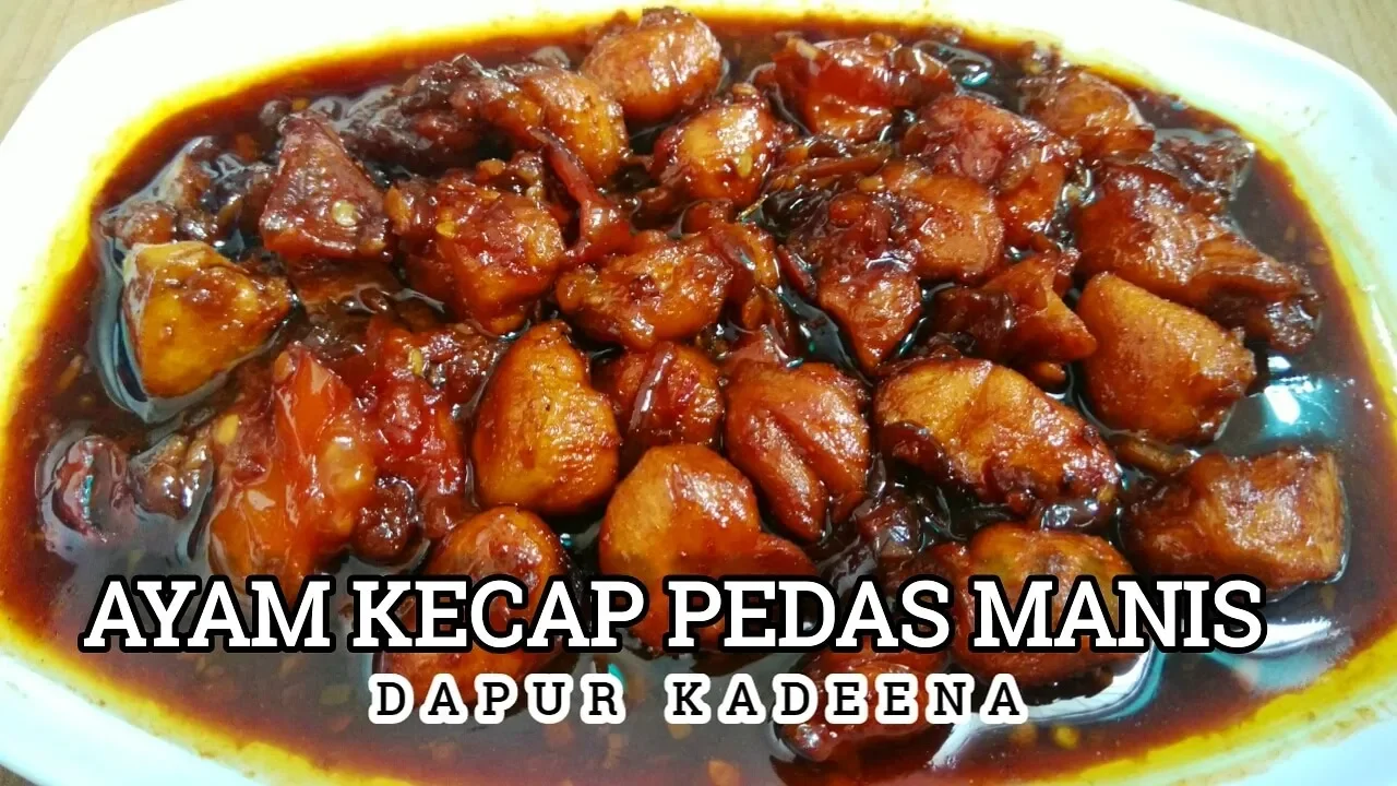 Ayam kecap sederhana
