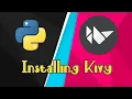 Kivy Tutorial - Installing kivy by pip Python Kivy HINDI
