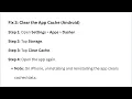 How to Fix Dasher App Something Went Wrong - Network Cache Update Fixes