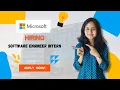 Microsoft Software Engineering Internship