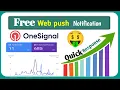 push notification onesignal onesignal push notification setup notification on site