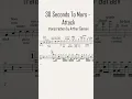 Download Lagu Thirty Seconds to Mars - Attack - Drum transcription, sheet music