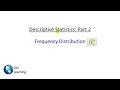 Descriptive Statistics - Part 2