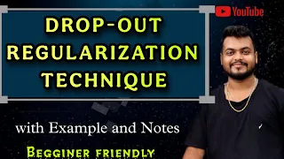 Lec 17 Dropout in Neural Network regularization techniques Dropout algorithm