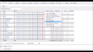 CSRF in phpMyAdmin DROP TABLE with a single click CVE - 2017-1000499