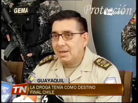 Decomisan más de una tonelada de droga en el puerto marítimo