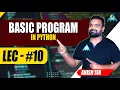 Basic Program in Python Anish Sir