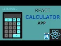 Build a Calculator App in React js CSS Beginners React project