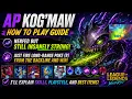 Wild Rift How to Play AP Kog Maw in Wild Rift The Ultimate Artillery Build Guide