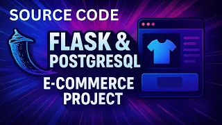 Flask PostgreSQL E-Commerce Website Full Project with Source Code