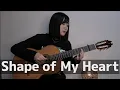 Shape of My Heart - Sting⎪Classical guitar solo (Ami Inoi)