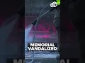 Outrage grows after World War II Memorial targeted with graffiti and soap