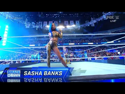 Download MP3 Sasha Banks Entrance - Smackdown: October 29, 2021