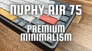 Nuphy Air 75 Keyboard Premium Design and Functionality