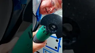 We cut a hole in the transom