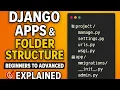 Django Apps Folder Structure Explained Beginners to Advanced Full Project Walkthrough