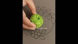 Latest Cushion Cover Design Embroidery Tutorial #267//হাতের সেলাই করা সুন্দর একটি কুশন কভার ডিজাইন
