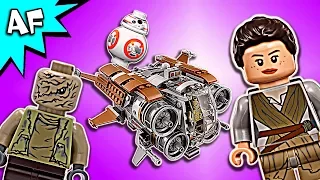 Lego Star Wars Force Awakens JAKKU QUADJUMPER 75178 Speed Build