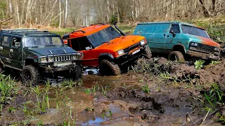 Этот ВЕДРОVER уделал всех, а Hummer вообще сломался. ... RC OFFroad 4X4