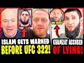 Download Lagu Islam Makhachev RECEIVES WARNING before UFC 322! Khamzat ACCUSED of LYING! Sean Strickland NOT HAPPY