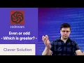 Codewars - EVEN or ODD