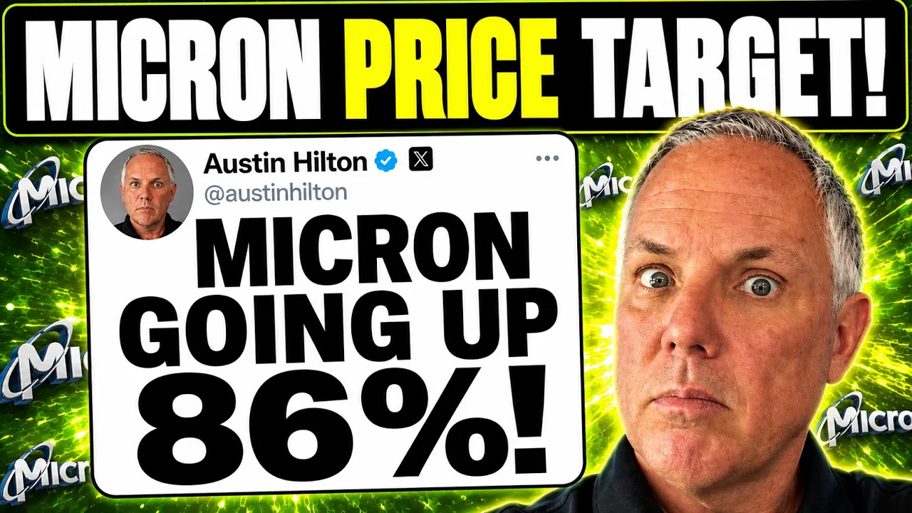 MICRON PRICE TARGET! MICRON GOING UP 86%!