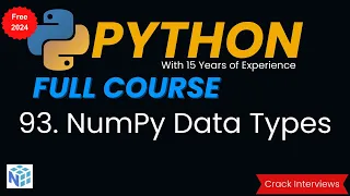 NumPy Data Types astype function in NumPy NumPy Datatypes