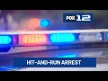 Woman arrested after pedestrian hurt in hit-and-run on TV Highway