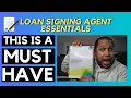 LOAN SIGNING AGENT ESSENTIALS - THIS BOOK IS A MUST HAVE