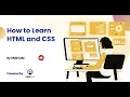 How to Learn HTML and CSS from Scratch Full Course