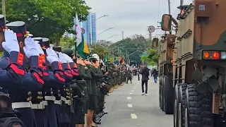 Um registro especial dos bastidores do 7 de Setembro em São Paulo. 