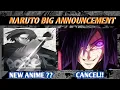 Naruto Major Announcement on 17 December Sasuke Retsuden Anime adaptation